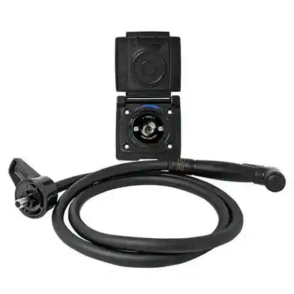 Coast RV External Shower Point for Caravan and Camper Black