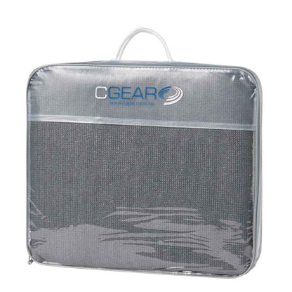 Cgear Grey Awning Privacy End Walls Angled End Drop