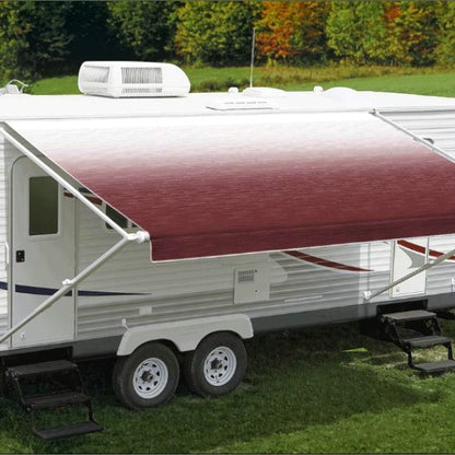 Carefree 15Ft Burgundy Shale Fade Roll Out Awning (No Arms) Ff156A00