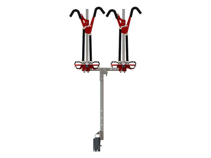 Gripsport Complete Tilting Caravan Rack for 4 Bikes with Tall Bolt On Mount Kit
