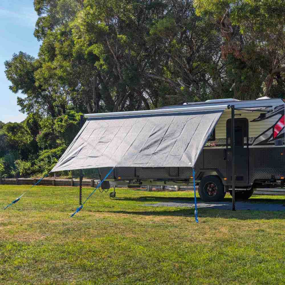 CGear Grey Awning Privacy Screens 1.8M or 6Ft High 12 ft