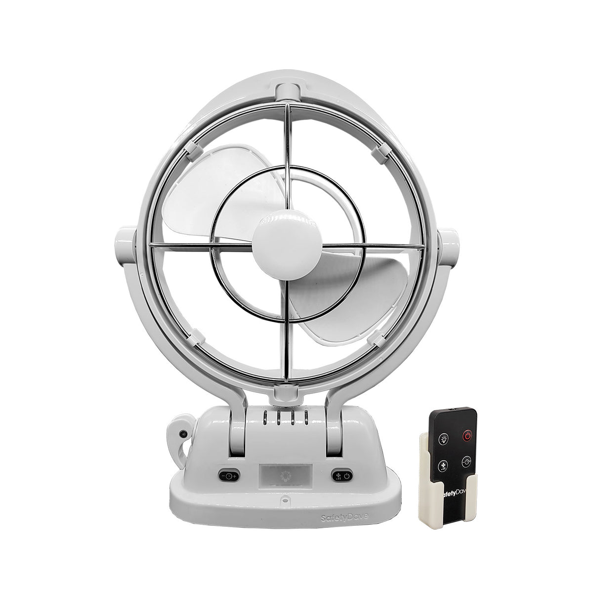 Safety Dave Safe-T-Fan White