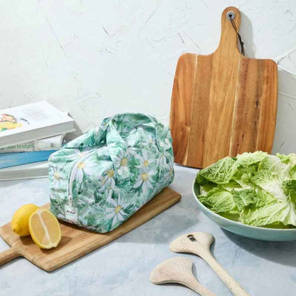 Produce Pod - Reusable Veggie Bag for Fridge - Flannel Flower