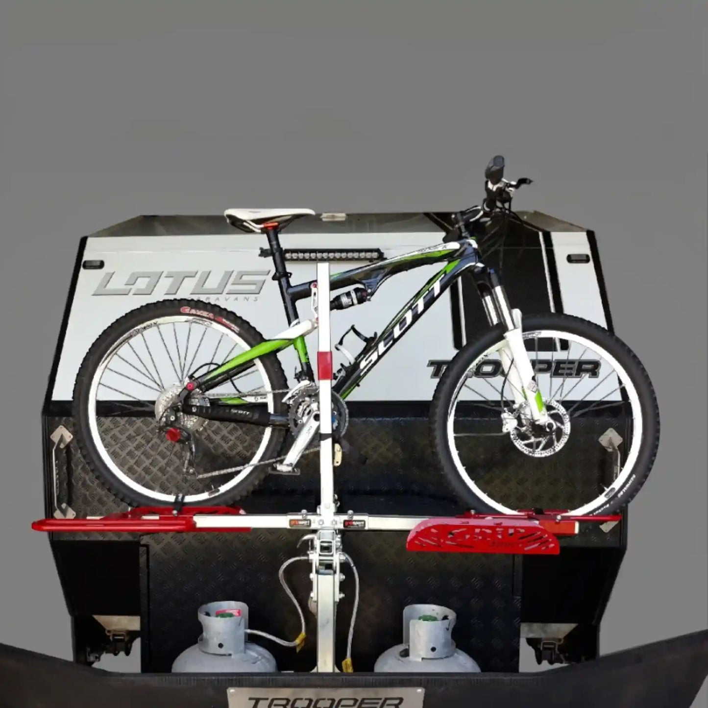 Gripsport Tilting Van Rack 1 Bike Standard Hoop and Taco
