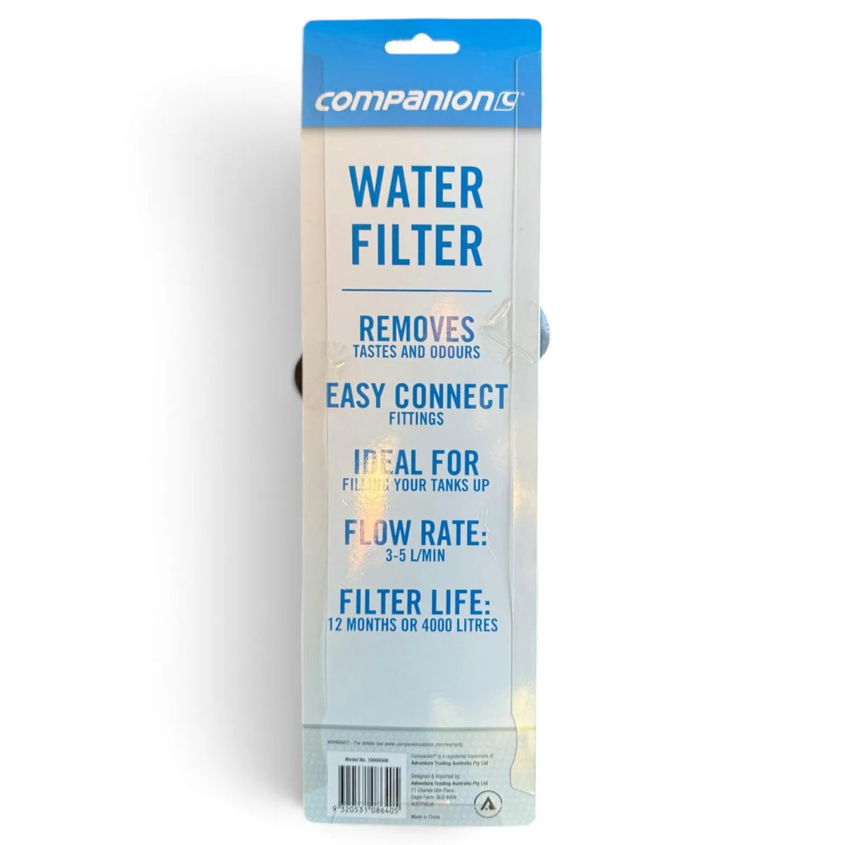 Companion Caravan Inline Water Filter