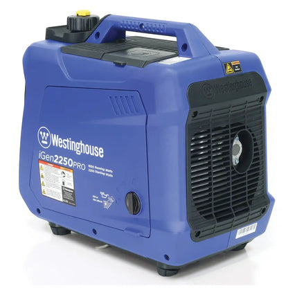 Westinghouse iGen2250PRO Inverter Generator for 2250 Starting Watts / 1800 Running Watts