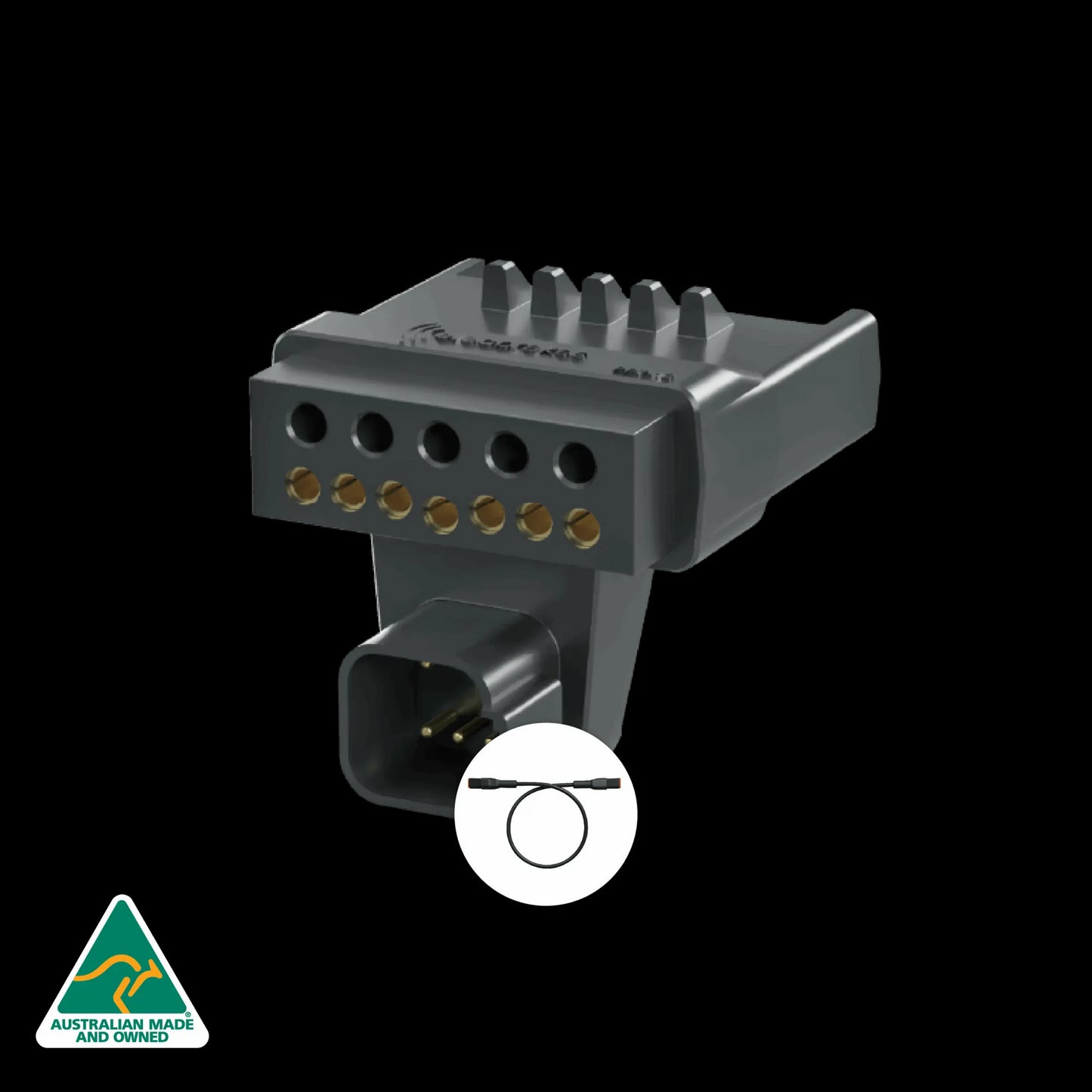 Elecbrakes 7pin to 12pin elecConnect Adaptor