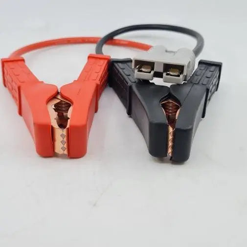 Anderson Plug with Heavy Duty Alligator Battery Clamps