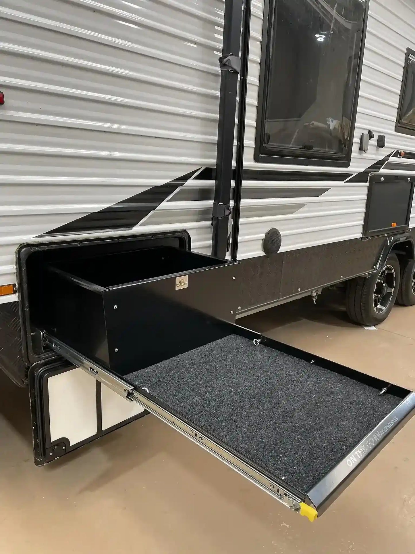 On The Go RV Fridge High Side 475mm x 600mm suits 1000mm or 1200mm Slide
