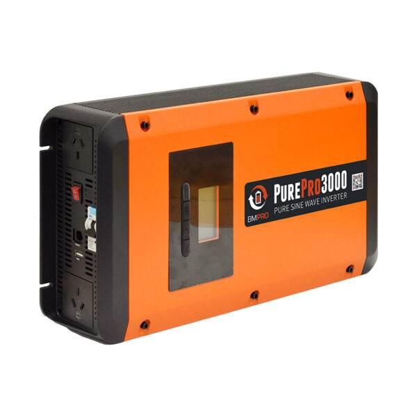BMPRO PSW PurePro 3000w Pure Sine with Remote ATS and RCD - Everything Caravans