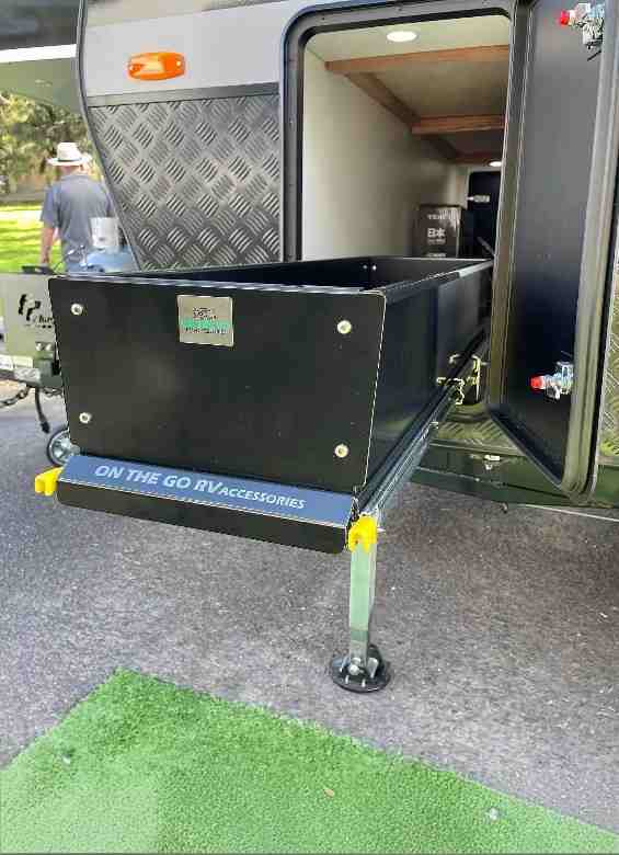 Tunnel Boot Draw Slide with High Sides 400mm wide x 1000mm Long