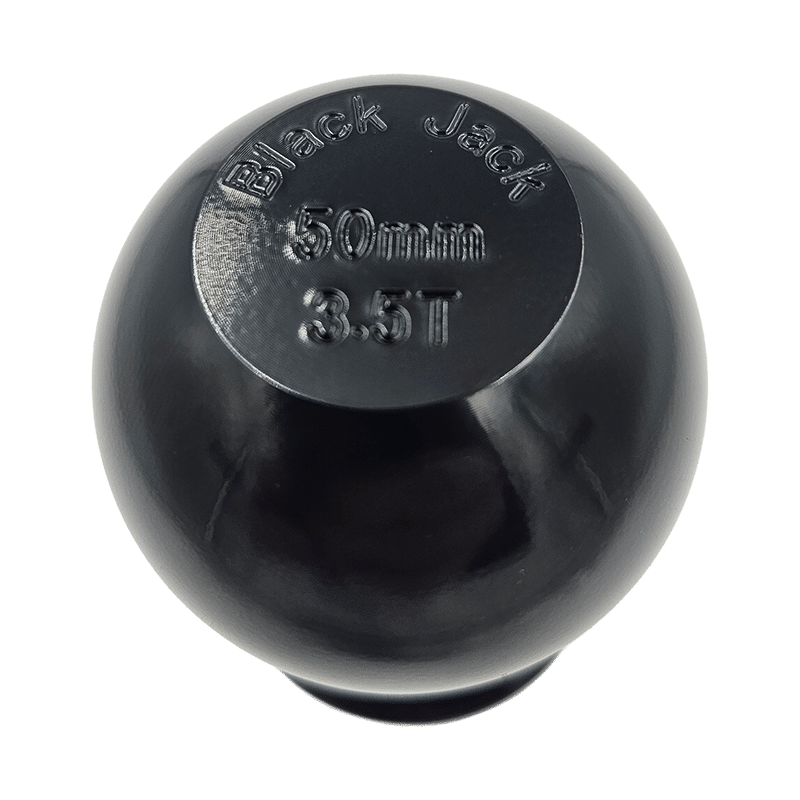 Black Jack ElectroShield TowBall 50mm with standard 7-8 inch shank
