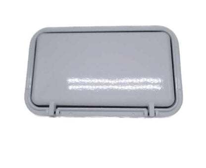 2 x Large Scupper Vent White - Alloy - Everything Caravans