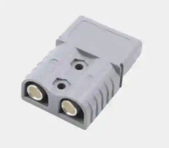 2 x 50amp Anderson Type Plug Standard Grey 50amp 6AWG - Everything Caravans