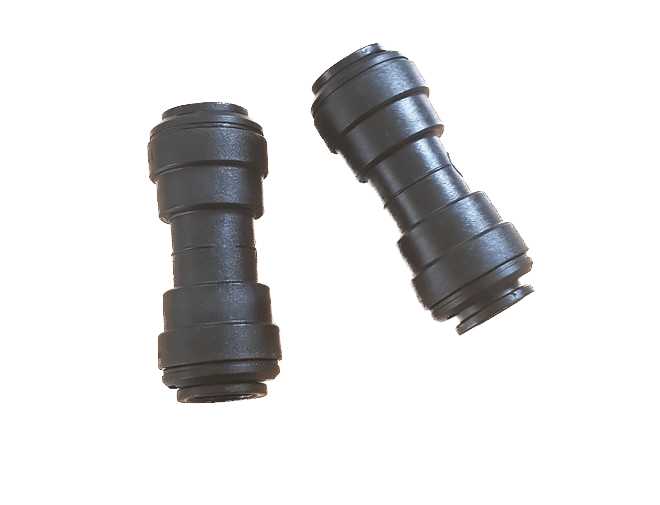 2 x John Guest Caravan fittings 12mm x 12mm straight connector John Guest