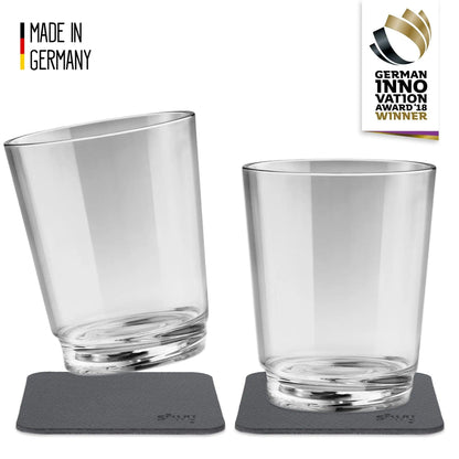 2 x Magnetic Drinking Cup Triple the Classic By Silwy - Everything Caravans