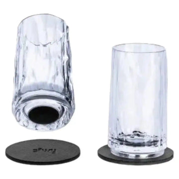 2 x Magnetic Plastic Glass Shot By Silwy - Everything Caravans