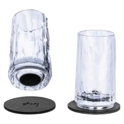 2 x Magnetic Plastic Glass Shot By Silwy - Everything Caravans
