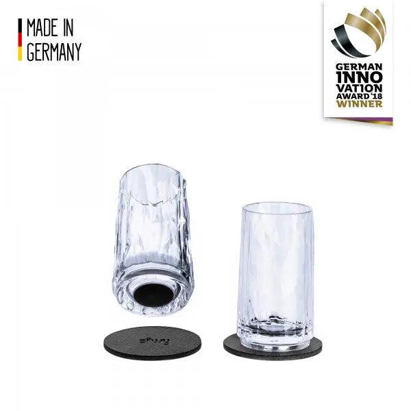 2 x Magnetic Plastic Glass Shot By Silwy - Everything Caravans