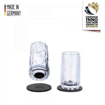 2 x Magnetic Plastic Glass Shot By Silwy - Everything Caravans