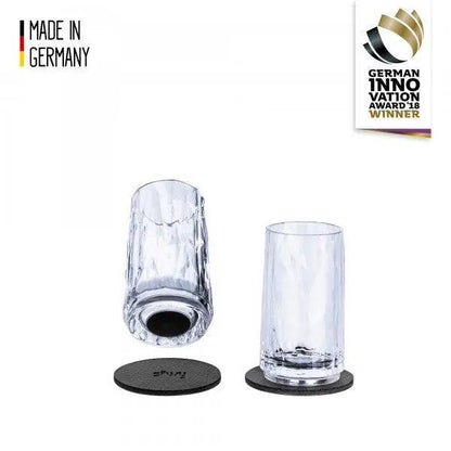 2 x Magnetic Plastic Glass Shot By Silwy - Everything Caravans