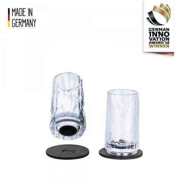 2 x Magnetic Plastic Glass Shot By Silwy - Everything Caravans