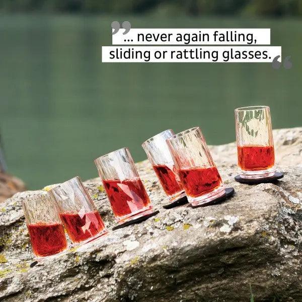 2 x Magnetic Plastic Glass Shot By Silwy - Everything Caravans
