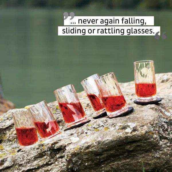 2 x Magnetic Plastic Glass Shot By Silwy - Everything Caravans
