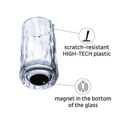 2 x Magnetic Plastic Glass Shot By Silwy - Everything Caravans