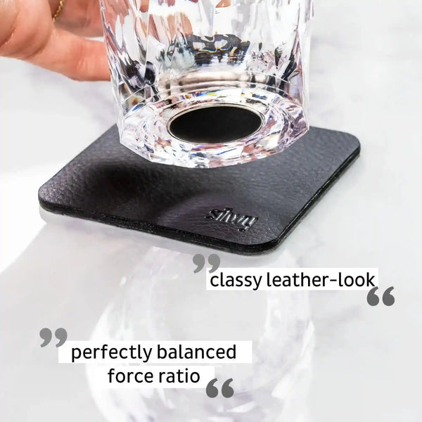 2 x Magnetic Plastic Glass Tumbler By Silwy - Everything Caravans