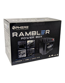 SPHERE RAMBLER Battery Box with Power Accessory Ports & Covers | 455x265x325mm