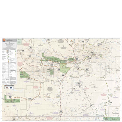 Hema The Red Centre Map