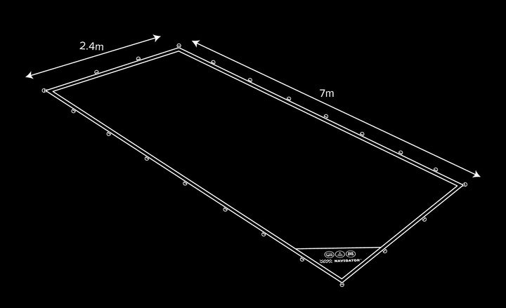 Navigator Gear Ground Buddy Annex Mat Large - in store only