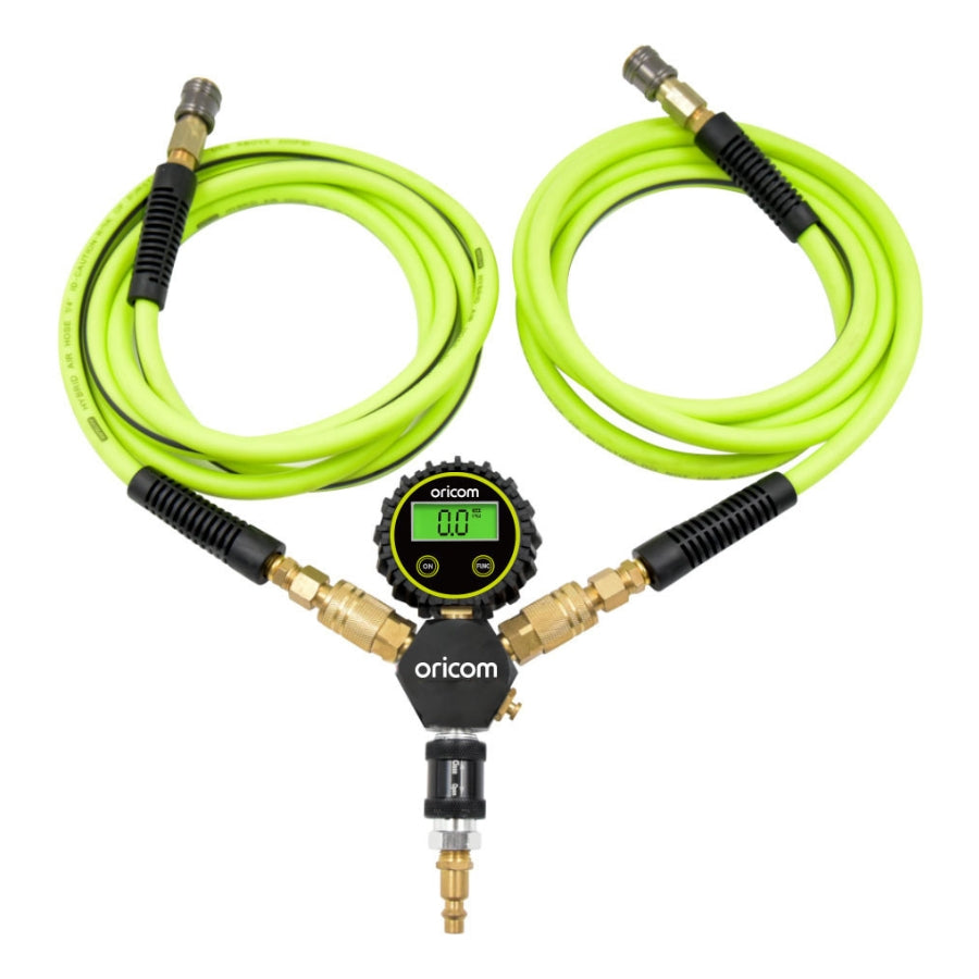 Oricom Multi Tyre Deflator Inflator with Digital Display Twin