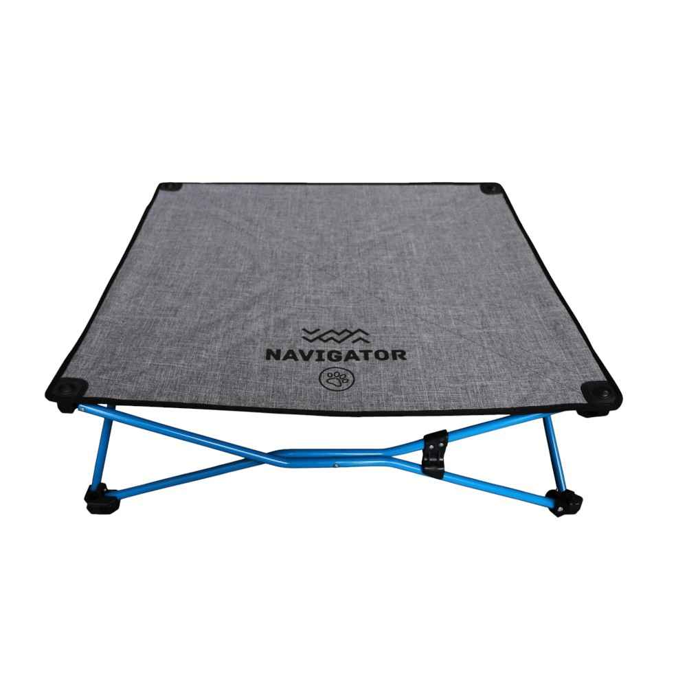 Navigator Gear Navi Dog Bed Grey Blue Up to 70Kg