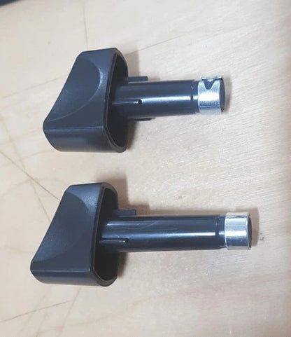 2 x Knobs for RM2350 3 Way Fridge Selector and Thermostat - Black