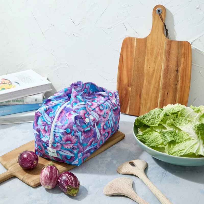 Produce Pod - Reusable Veggie Bag for Fridge - Gum Blossom