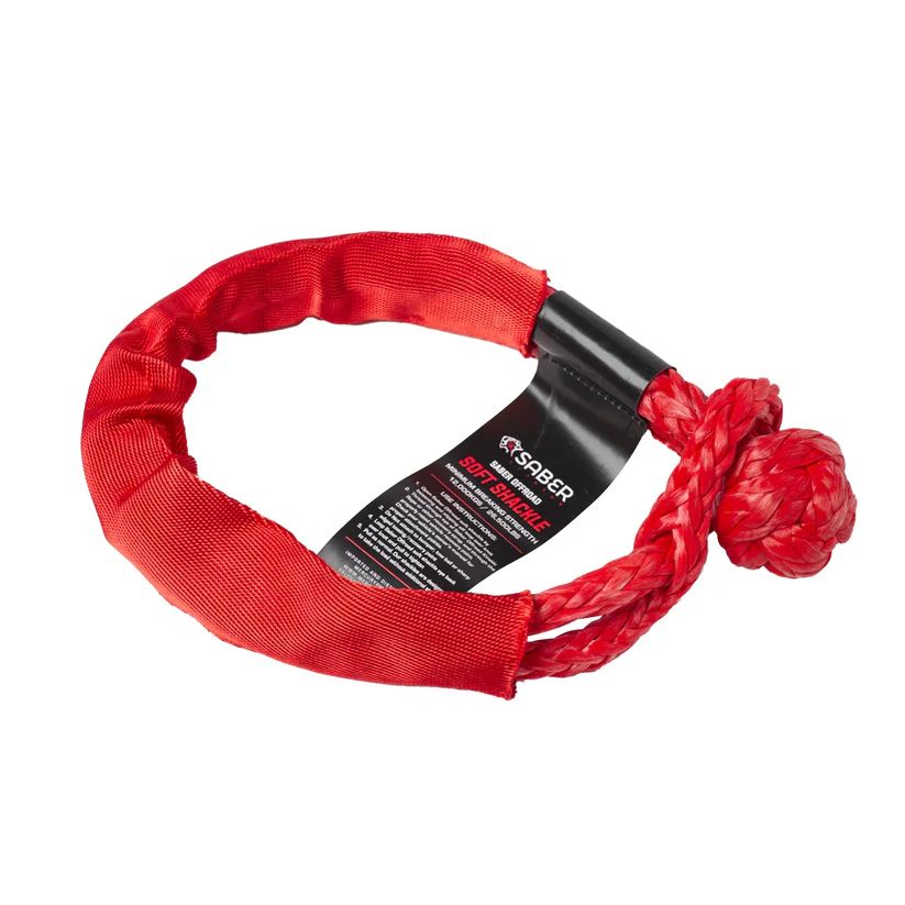 Saber Soft Shackle with Protective Sheath 12000kg - Everything Caravans