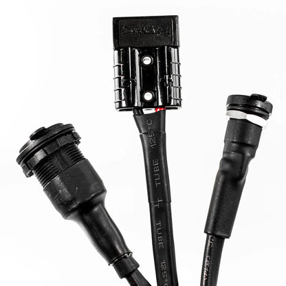 Duskie 50Amp Anderson Style Connector with Passthrough and Cigarette Socket plus Merit Socket