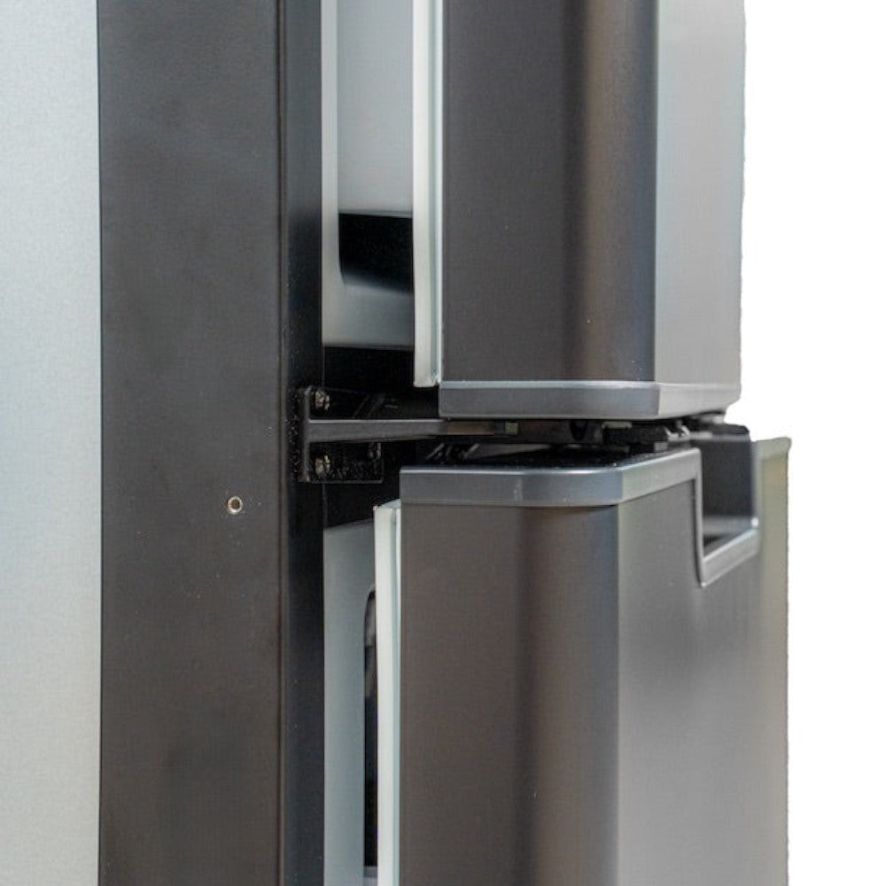 NEW myCOOLMAN Upright 205L Fridge Freezer