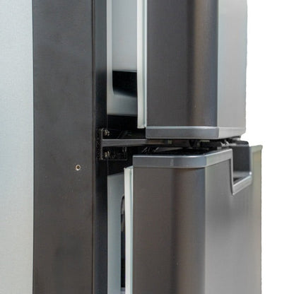 NEW myCOOLMAN Upright 205L Fridge Freezer