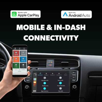 Voyager Digital Power System canopy power system with Garmin PowerSwitch K-V3L02