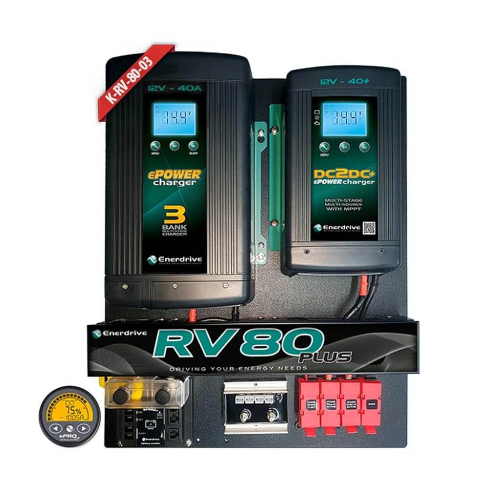 Enerdrive RV80-03 Installation Kit for Caravan, 4WD Canopy & Camper Trailer