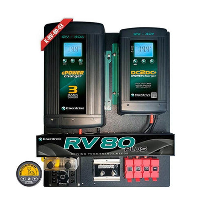 Enerdrive RV80-03 Installation Kit for Caravan, 4WD Canopy & Camper Trailer
