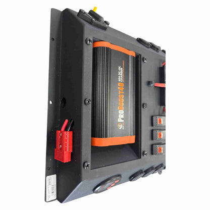 40A Lithium DC–DC Canopy Distribution Charging Board with Solar Input