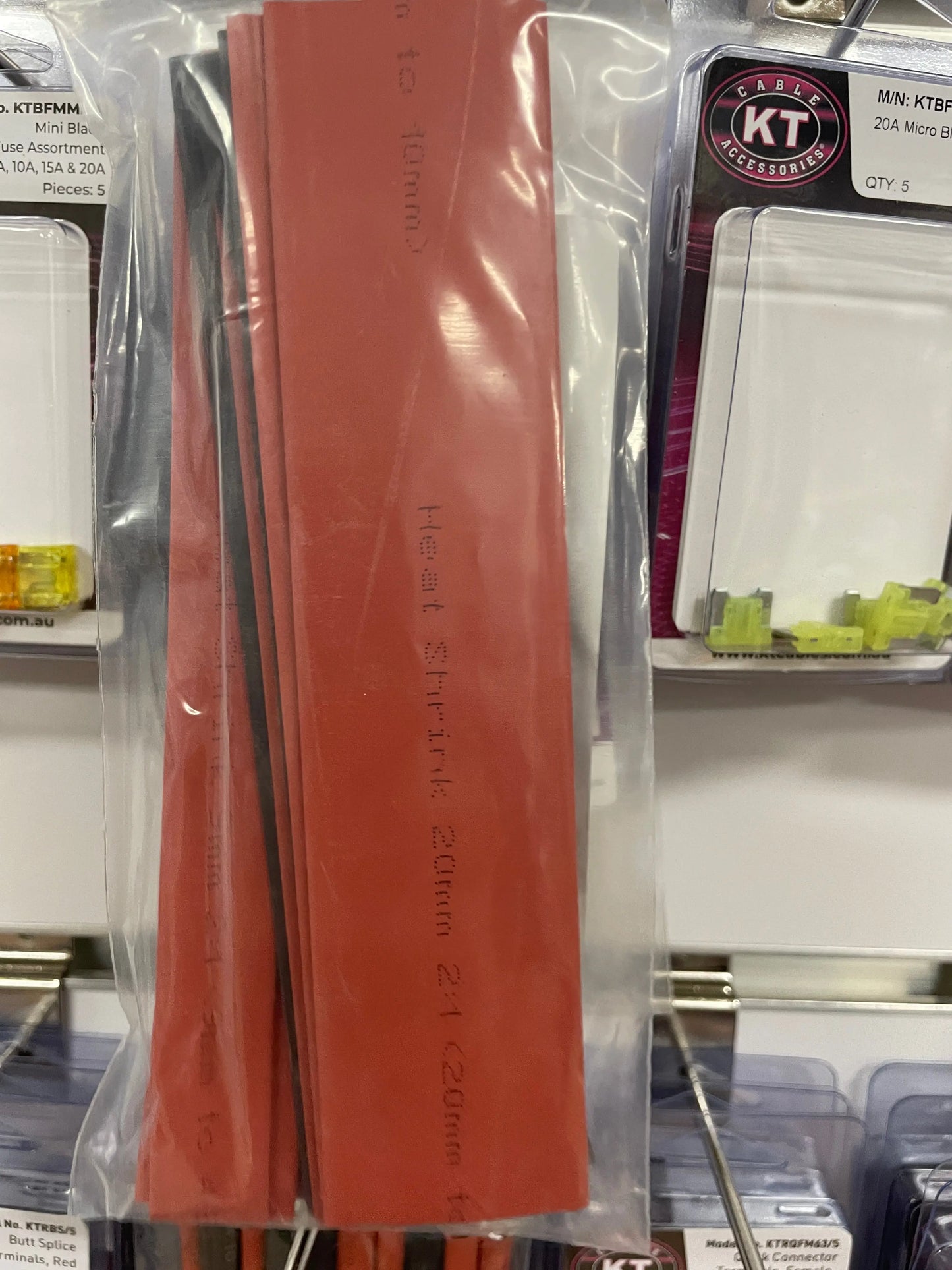 Heat Shrink Non Adhesive 9.5mm to 19mm Assorted Kit 12Pcs