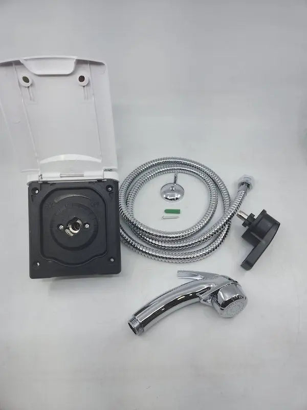 White Plug in External Shower Point