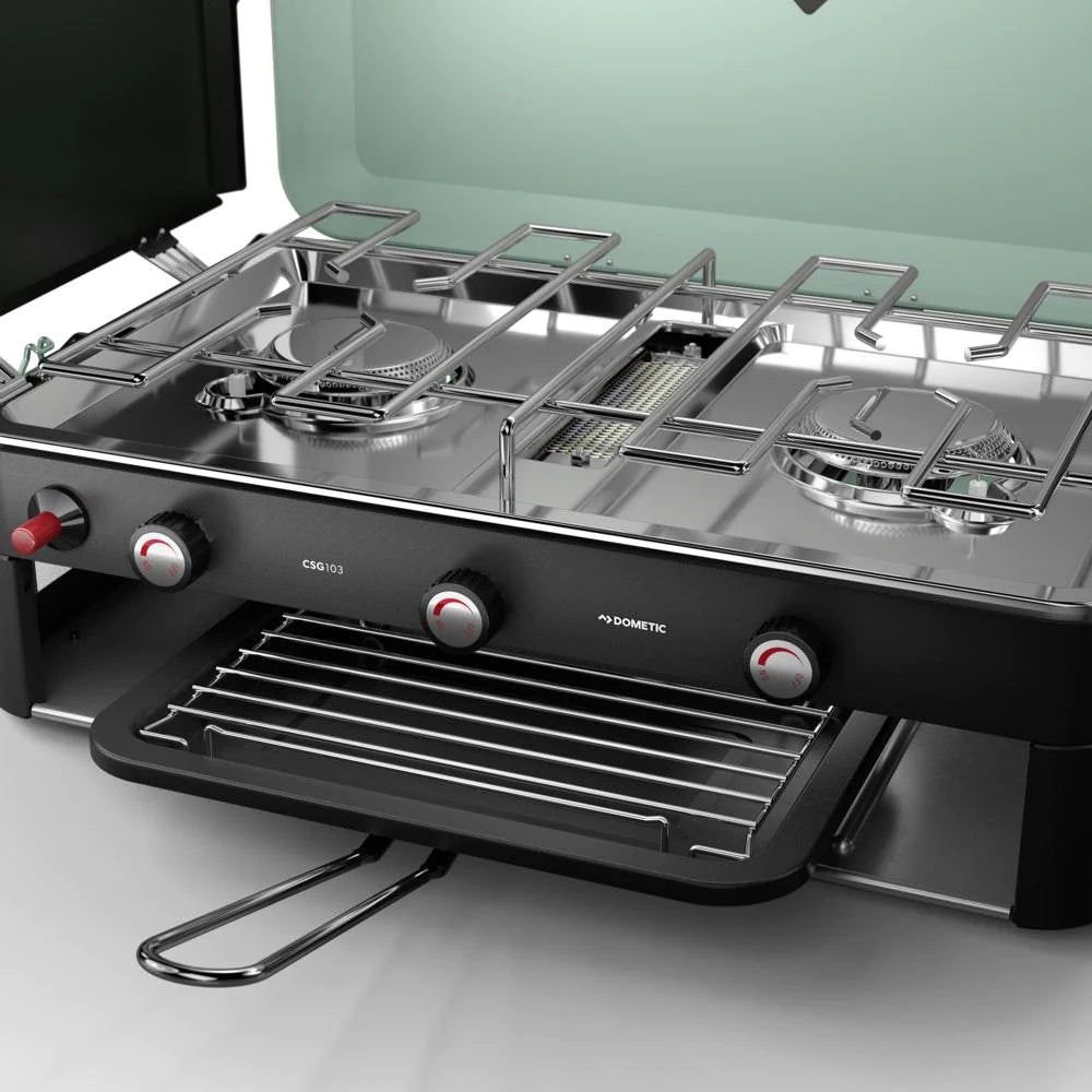 Dometic CSG103 Portable Gas Stove with Grill - No Longer Available