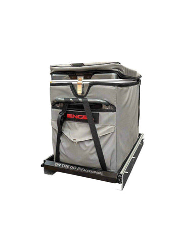 470mm wide Tunnel Boot Draw Slide x 700mm Long with tie down points - Everything Caravans