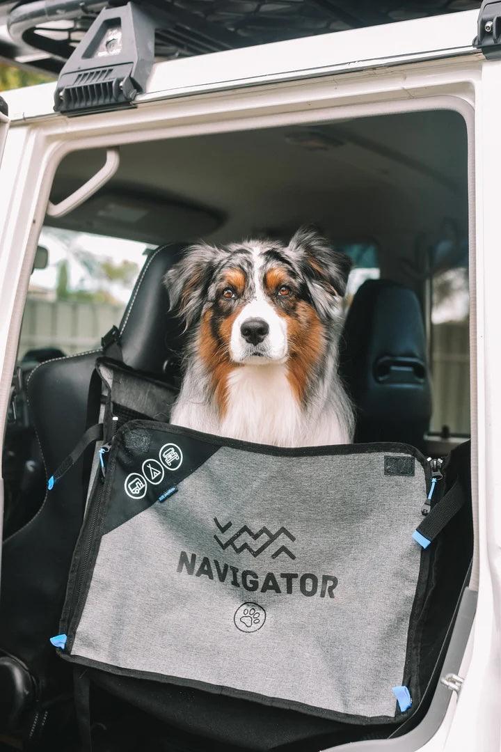 Navigator Gear Single Dog Seat Buddy - Car Seat Protector - Everything Caravans